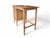 Vintage Oak Rolltop Writing Desk with Tambour Door, Germany, 1950s For Sale - Image 4 of 11