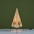 Black Late 20th Century Postmodern Pyramid Paper Shade Table Lamp For Sale - Image 8 of 14