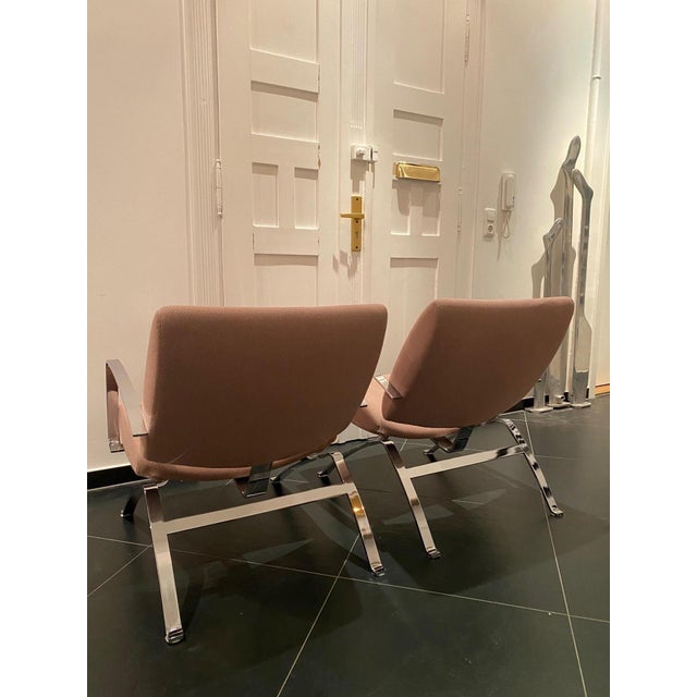 Silver Set of Armchairs Dodo by René Holten for Artifort, 1990s For Sale - Image 8 of 18
