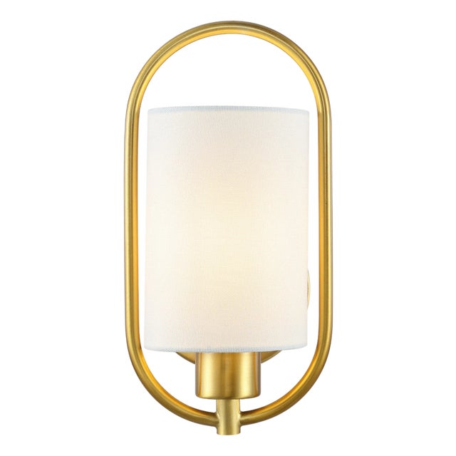 Haldea 6.25" Wall Sconce in Brass For Sale