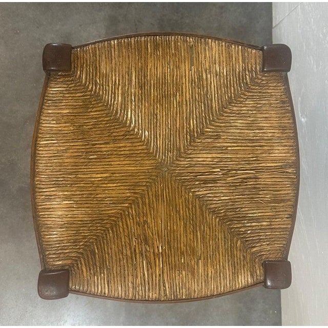 Late 19th Century Stools W/ Rush Seats - Pair For Sale In Los Angeles - Image 6 of 6