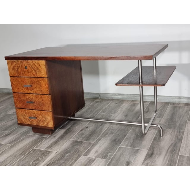 H-180 Desk by Jindrich Halabala For Sale - Image 16 of 18