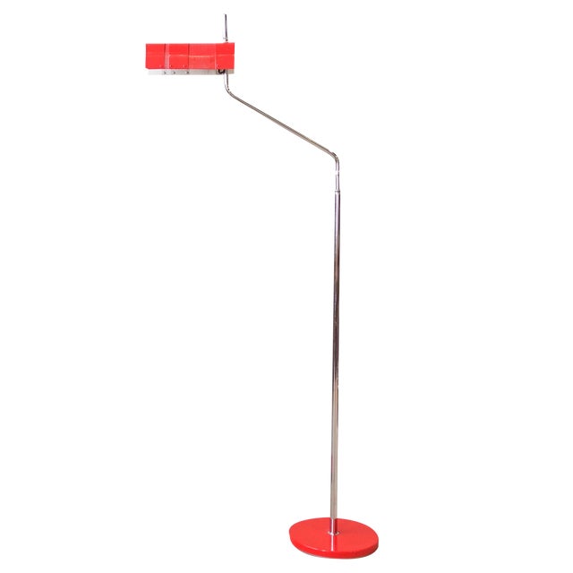 Teide Floor Lamp by Gabriel Teixido for Fase, Madrid, 1974 For Sale