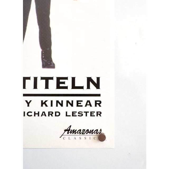 The Beatles Help! Original Music Poster, 1965 For Sale - Image 6 of 9