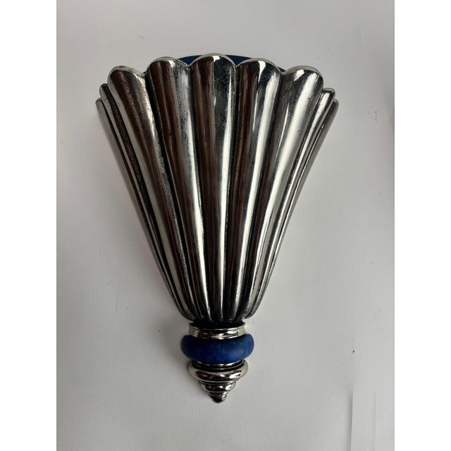 Art Deco Wall Lights from CS Arte, Florence, Italy, 1970s, Set of 3 For Sale - Image 10 of 11