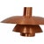 Poul henningsen ph 4/4 pendant lamp with copper shades from the 1970s. The lamp appears in good condition but with...