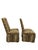 Late 20th Century Vintage Henredon Style High-Back Skirted Side Chairs – Pair For Sale - Image 5 of 11