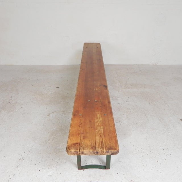 Vintage Folding Bench, 1960s For Sale - Image 4 of 18