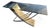 Vintage Postmodern Tessellated Stone & Glass Sculptural Console Entry Table For Sale