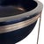 Modern Late 20th Century Ebonized Wood and Brass Neoclassical Style Bowl For Sale - Image 3 of 9