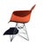 Herman Miller Mid-Century Modern Eames Dar Fiberglass Armchair For Sale - Image 4 of 10