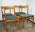Wood Scandinavian Chairs in Beech, 1970s, Set of 4 For Sale - Image 7 of 12