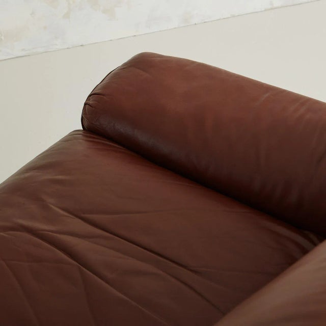 Burgundy Flou Lounge Chair by Augusto Betti for Habitat Faenza, 1968 For Sale - Image 8 of 12