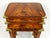 Wood Regency English Military Campaign Nesting Tables in Mahogany, 1940s, Set of 3 For Sale - Image 7 of 11