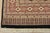 Bokhara Jaldar Rug 6′ X 9’3” Black Wool Tribal Hand-Knotted Oriental Carpet For Sale - Image 10 of 13