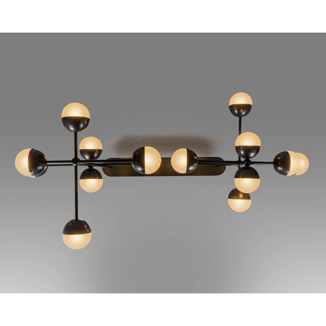 Molecule Linear Chandelier For Sale - Image 10 of 12