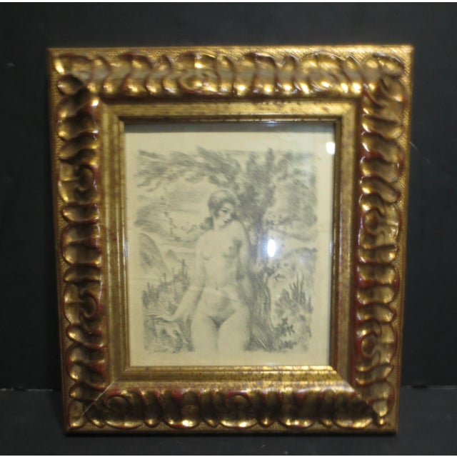 Art Deco Nude by Rudolf Urech Circa 1920s-30s Swiss For Sale - Image 4 of 6