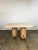 Mid-Century Modern Dug Trio Table in Maple For Sale - Image 3 of 11