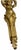 Lights Pair of Antique 19c French Gilt Bronze Cherubic Light Sconces For Sale - Image 7 of 8