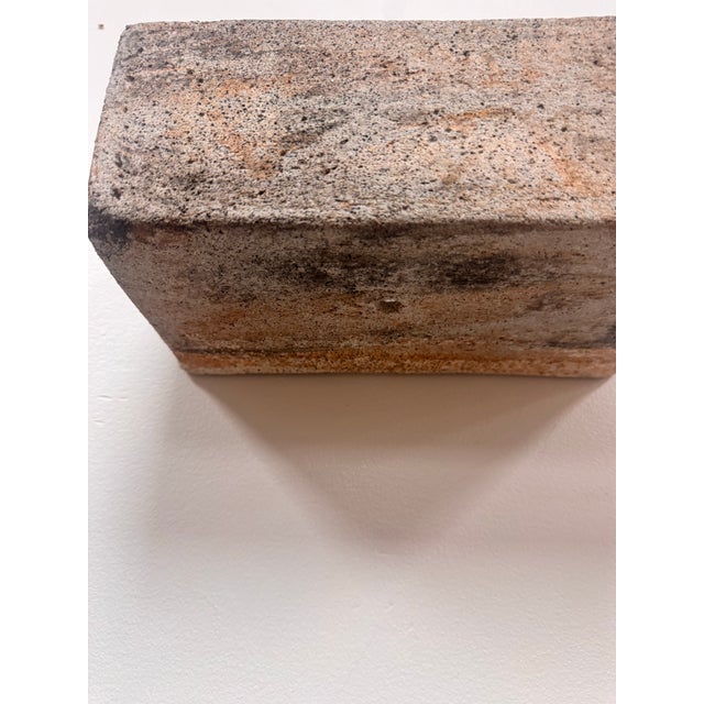 White Vintage Weathered Wall Pocket Planter For Sale - Image 8 of 8