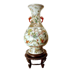Large Chinese Porcelain Taoist Practices Yuhuchunping