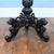 Carved Burmese Side Table Harwood Mayanmar Burma Colonial Furniture For Sale - Image 8 of 10