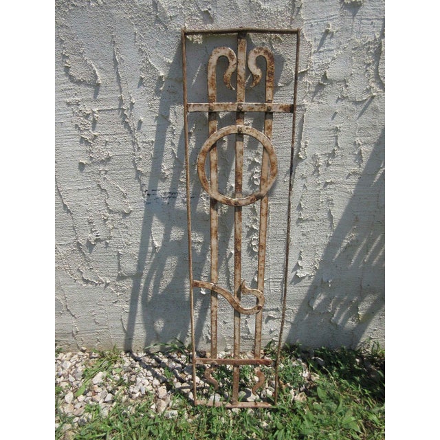 Wonderful piece of architectural salvage to be used as part of a gate or garden fence. Heavy, tight and sturdy. Piece does...
