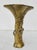 Beautifully crafted cast bronze flower vase. Edo period, with prunus flowers wrapping around the wide, flaring mouth and...