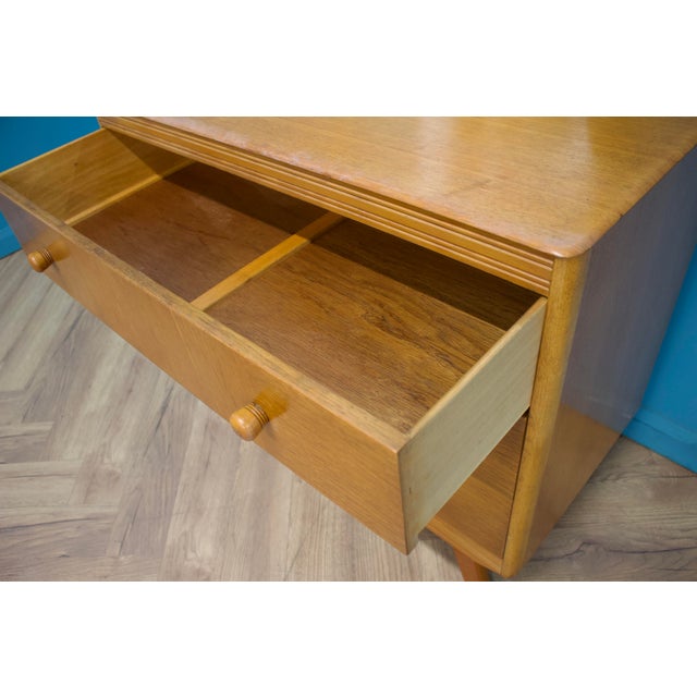 Mid-Century Modern Oak Dresser, 1950s For Sale - Image 6 of 7