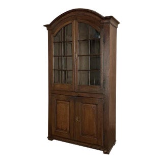 18th Century Rustic French Neoclassical Bookcase For Sale