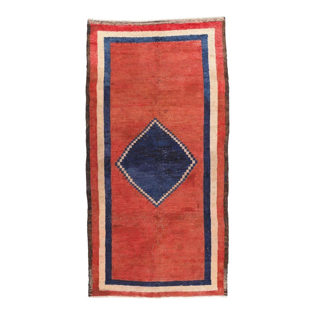 Vintage Red Persian Lori Rug - 05'00 X 09'10 For Sale