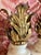 Gold Italian Renaissance Gilded Iron Candleholders on Carrara Marble Sockles, Set of 2 For Sale - Image 8 of 11