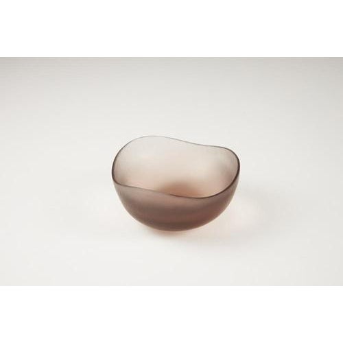 Pink Blown Glass Bowl by Afra and Tobia Scarpa For Sale - Image 8 of 8