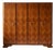 Art Deco Four-Leaf Wardrobe, Poland, 1940s For Sale