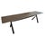 2010s Andrianna Shamaris Mid Century Couture Hand Carved Dining Table or Console For Sale - Image 5 of 18