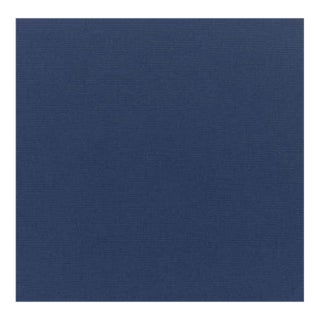 Sunbrella Canvas Navy (5439-0000) Navy Blue Indoor Outdoor Canvas Upholstery Fabric For Sale