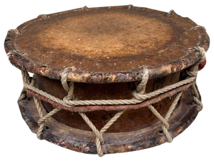 Late Edo Period Shimedaiko Japanese Barrel Drum
