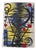 Abstract Composition on Ceramic Tile, Italy, 1980s For Sale