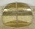 Vintage Brass Plated Steel Firewood Log Holder For Sale - Image 6 of 8