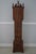 Elmer Stennes Mahogany Dropleaf Dwarf Grandfather Hall Clock For Sale - Image 11 of 12