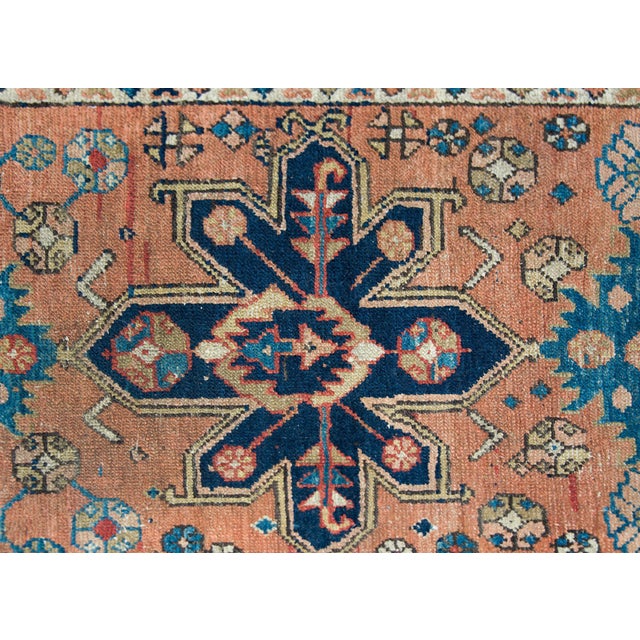 Burnt Orange Early 20th Century Karadja Rug For Sale - Image 8 of 13