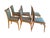 Vintage German Art Deco Dining Chairs in Pear Wood, 1890s, Set of 6 For Sale - Image 3 of 8