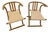 1960s Vintage Thonet Style Mid-Century Modern Brentwood Horseshoe Folding Chair For Sale