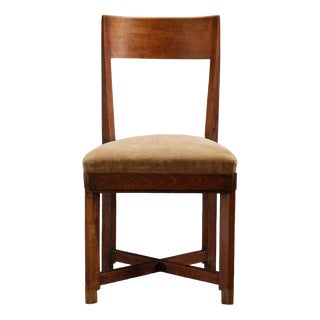 Vintage Architectural Chair, 1920s For Sale