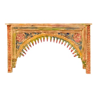 Rustic Console Arch Table Colorful Sofa Accent Table For Sale