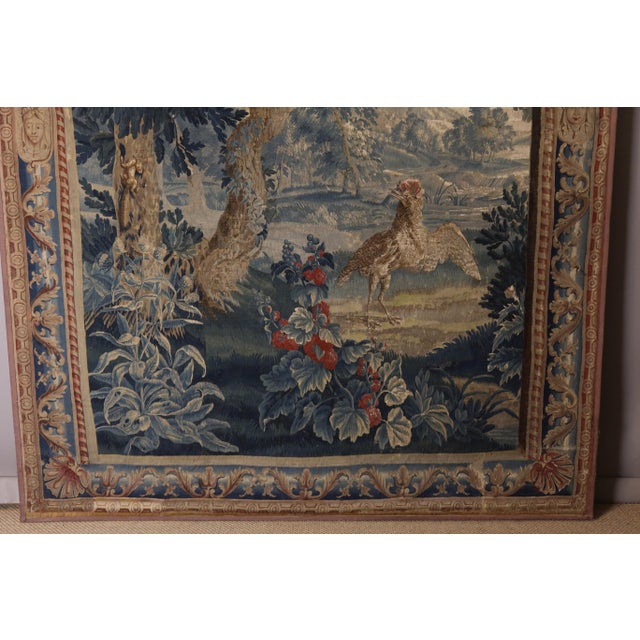 Tapestry from Aubusson, Early 18th Century For Sale - Image 3 of 18