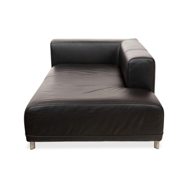 Black Leather Daybed from Ligne Roset For Sale - Image 10 of 12