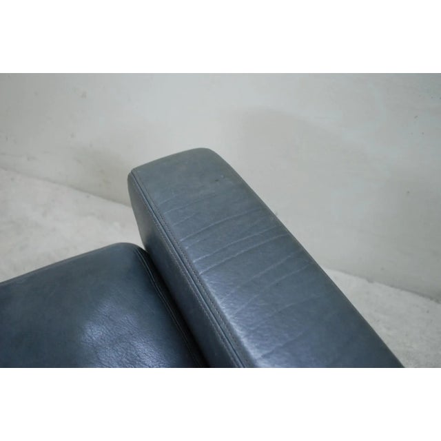 Swiss DS 17 Grey Leather Armchair from De Sede, 1980s For Sale - Image 11 of 16