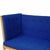 Spoke Back Sofa in Blue Fabric by Børge Mogensen, 1990s For Sale - Image 3 of 18