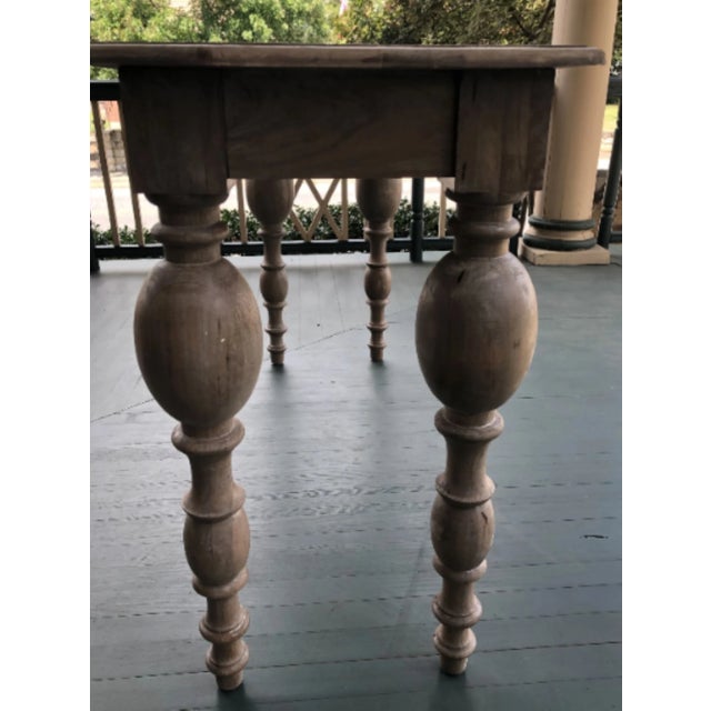 Rustic Console Table For Sale - Image 4 of 5